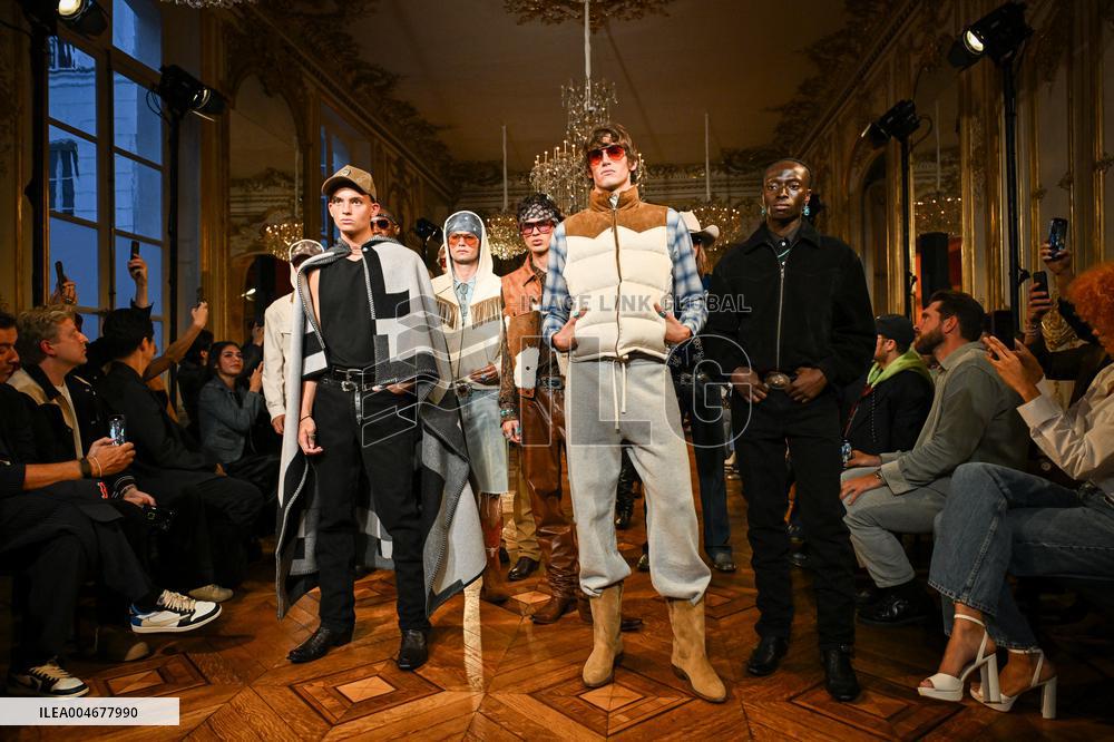 PFW - Austin Post Runway in Paris FA