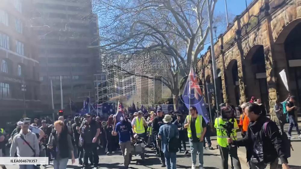 Australia: Thousands Join Anti-Immigration “March for Australia” Rallies Nationwide 4