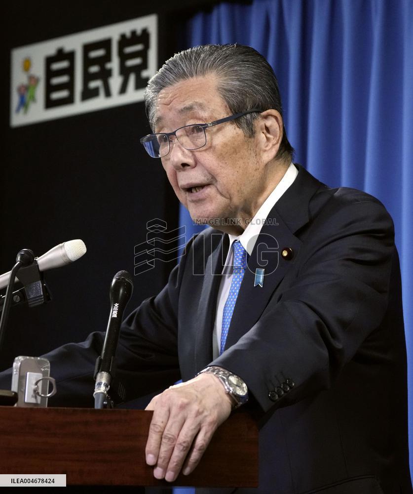 Japan's ruling LDP Secretary General Moriyama