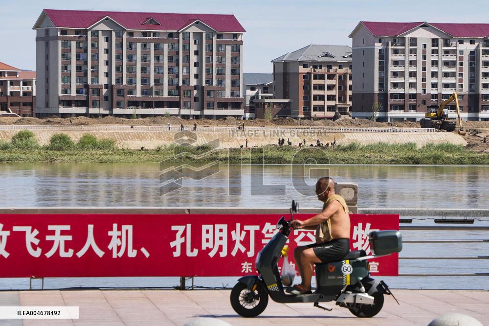 Chinese border city Dandong