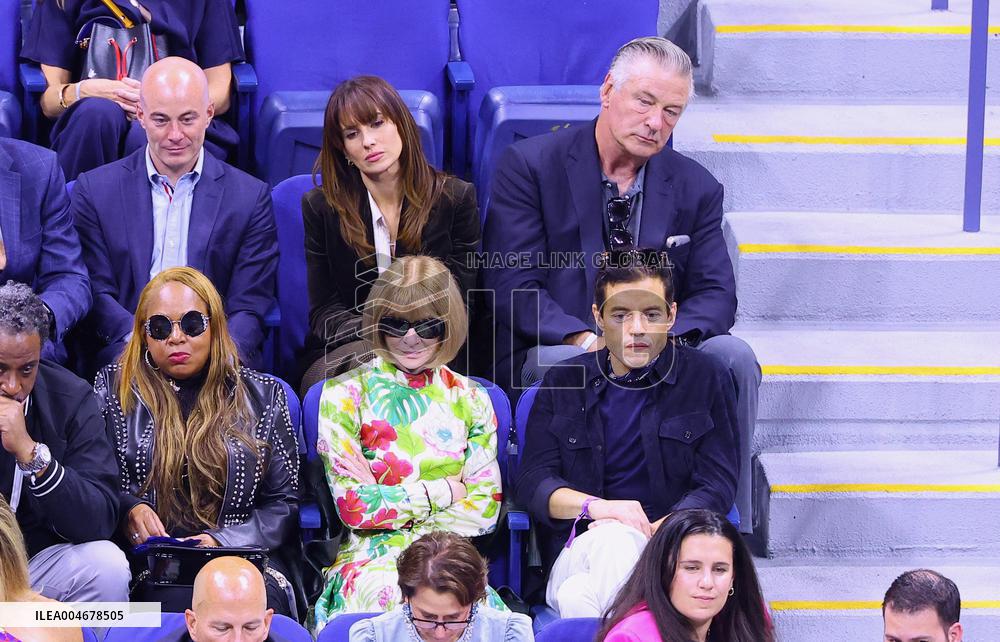 US Open - Celebs In The Stands