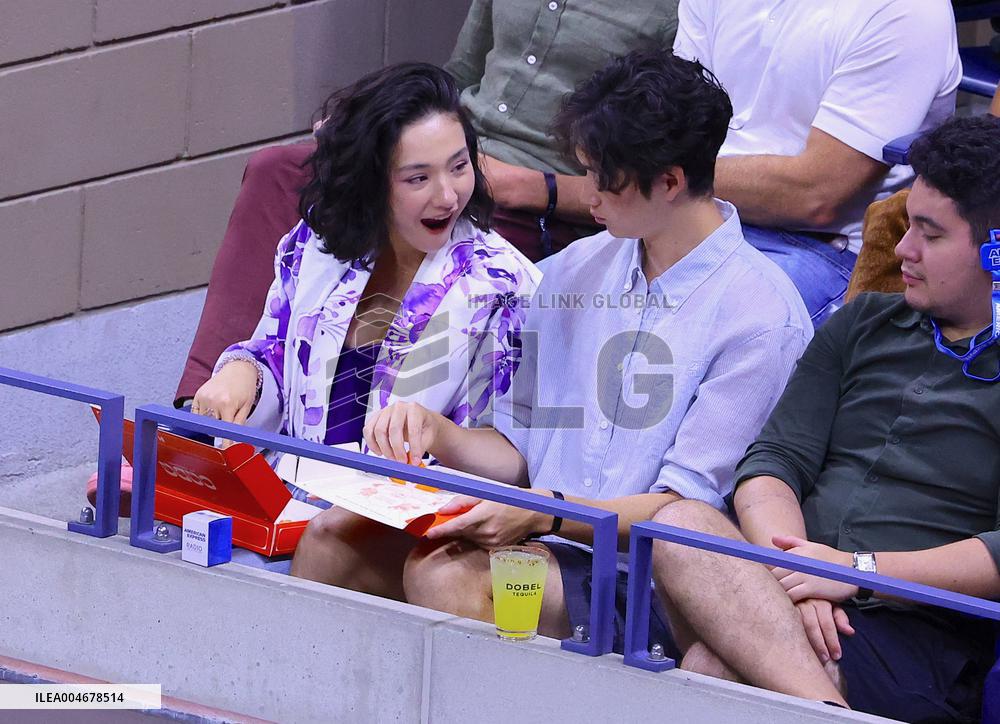US Open - Celebs In The Stands