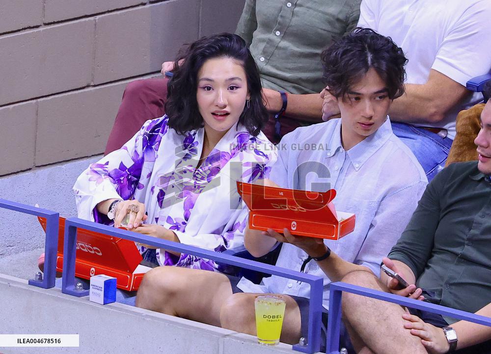 US Open - Celebs In The Stands