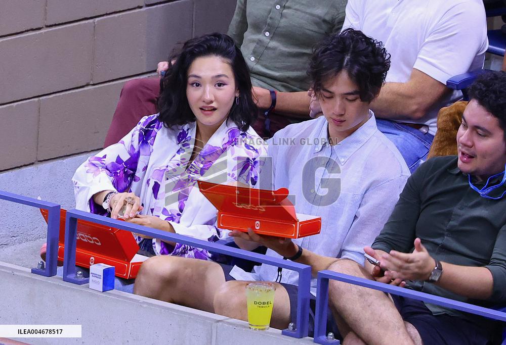 US Open - Celebs In The Stands
