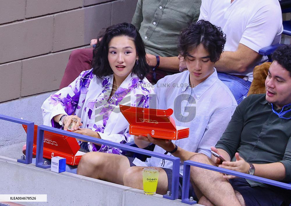 US Open - Celebs In The Stands
