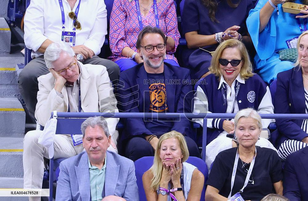 US Open - Celebs In The Stands