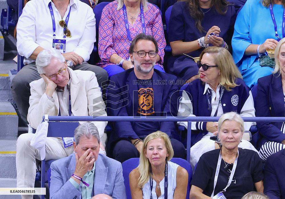 US Open - Celebs In The Stands