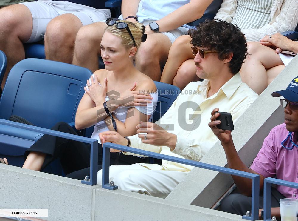 US Open - Celebs In The Stands