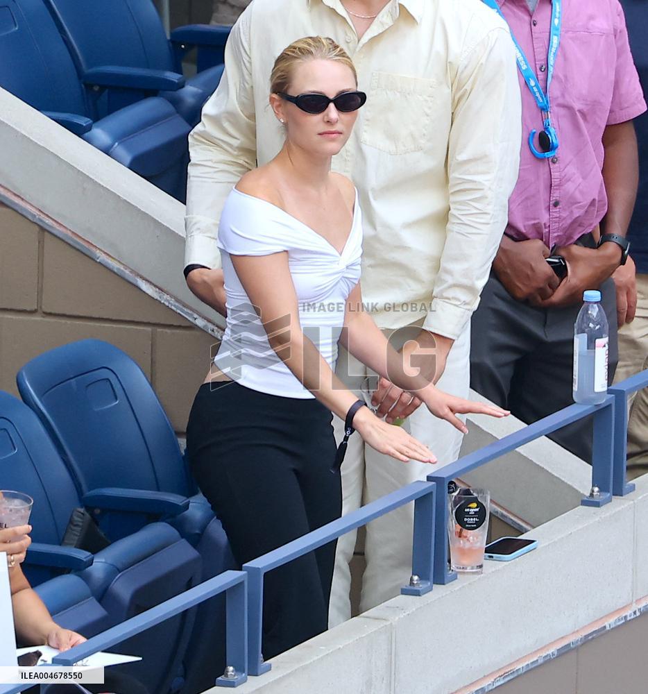 US Open - Celebs In The Stands