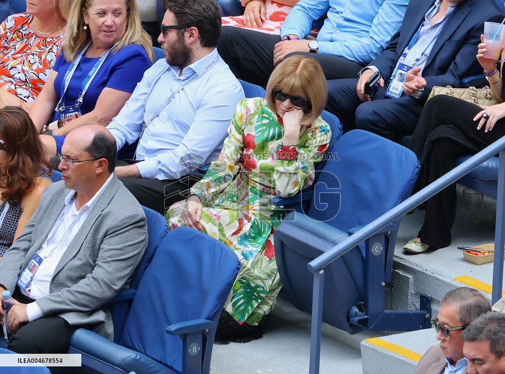 US Open - Celebs In The Stands