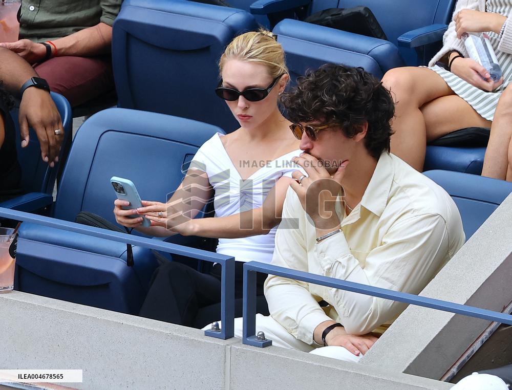 US Open - Celebs In The Stands