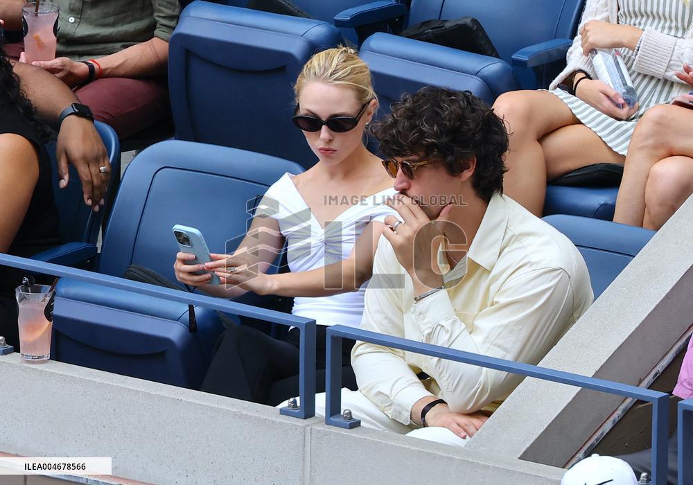 US Open - Celebs In The Stands