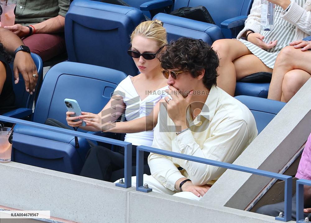 US Open - Celebs In The Stands