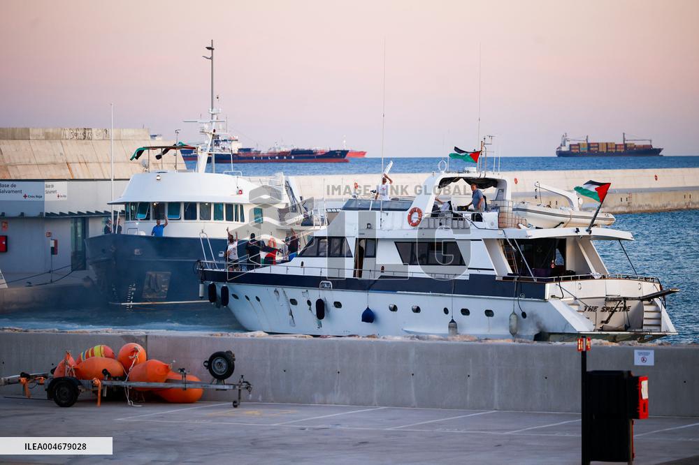 Global Sumud Flotilla Vessels Return to Barcelona Due to Bad Weather