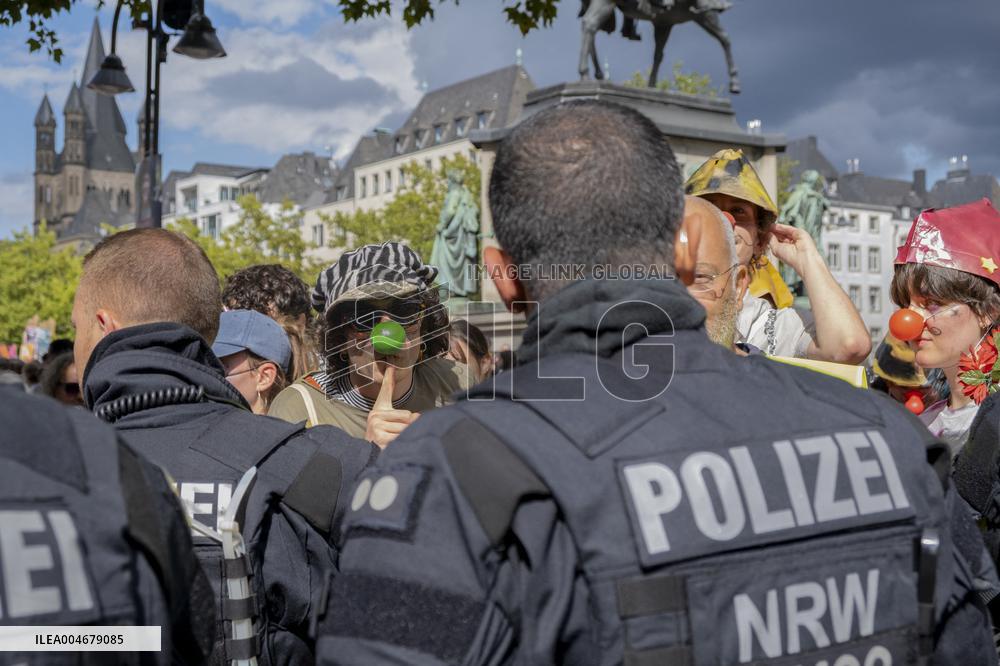March for Peace in Cologne - Germany