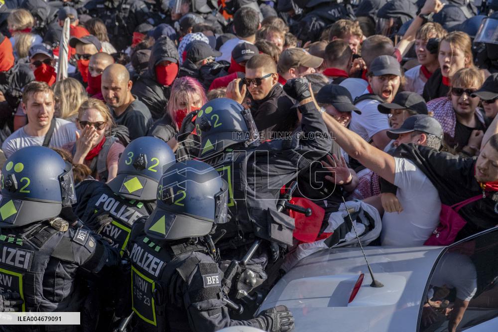 March for Peace in Cologne - Germany