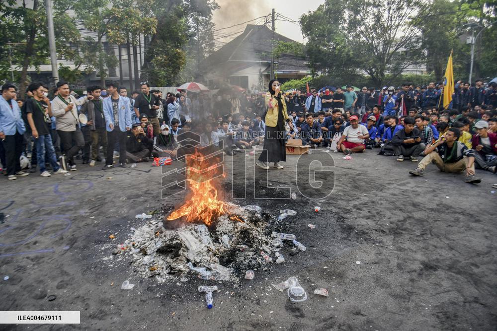 Thousands Rally Across Indonesia - Bandung