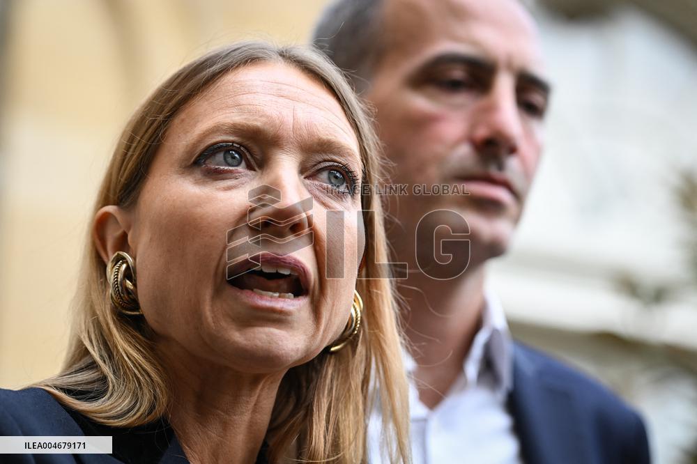French PM Francois Bayrou meets political parties leaders in Paris FA