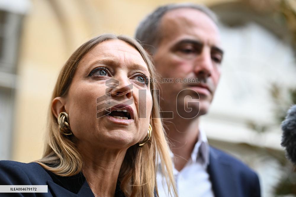 French PM Francois Bayrou meets political parties leaders in Paris FA