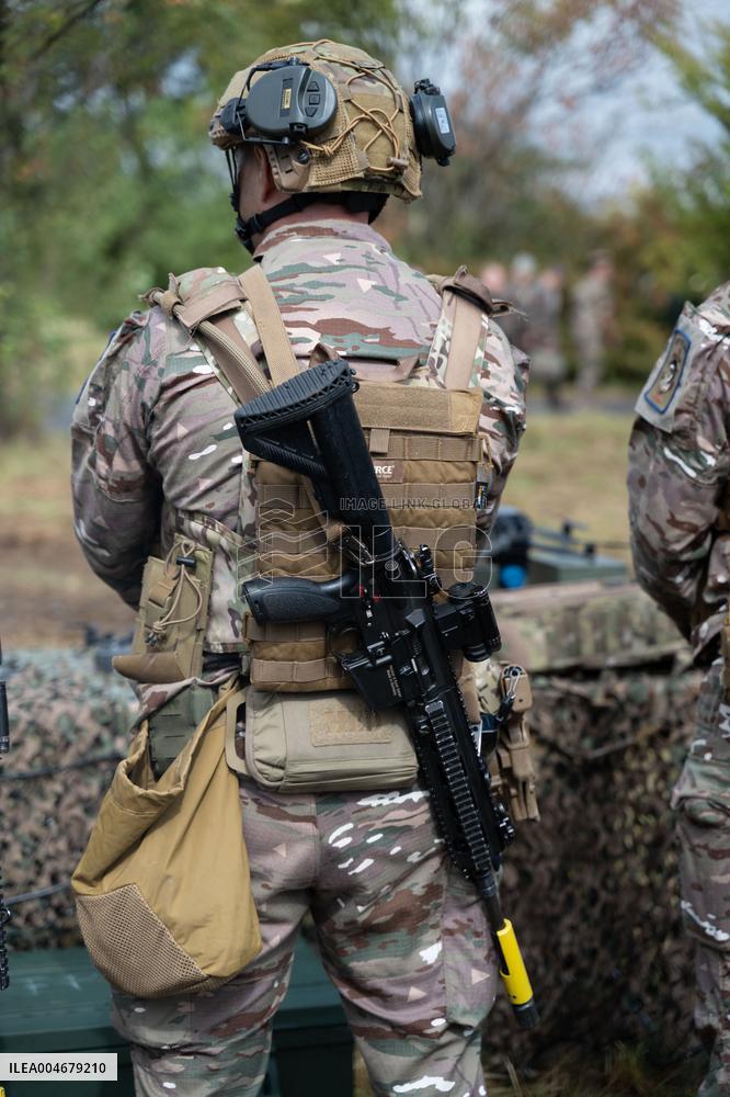 Minister of Armed Forces Visits Beaumont-les-Valence - France