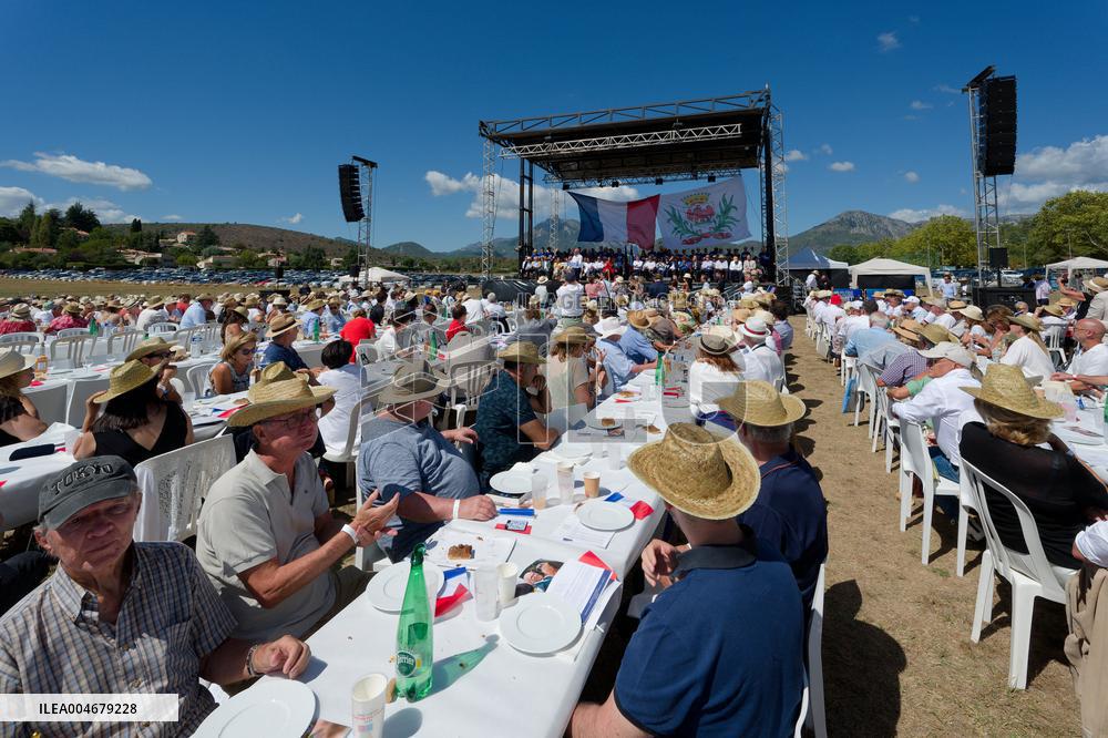Eric Ciotti Speaks At Political Event In Levens - France