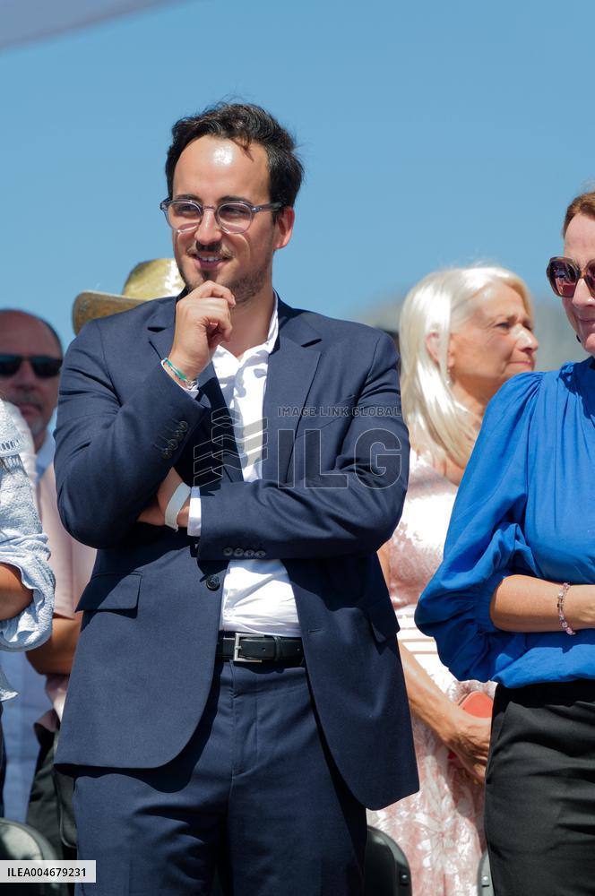 Eric Ciotti Speaks At Political Event In Levens - France