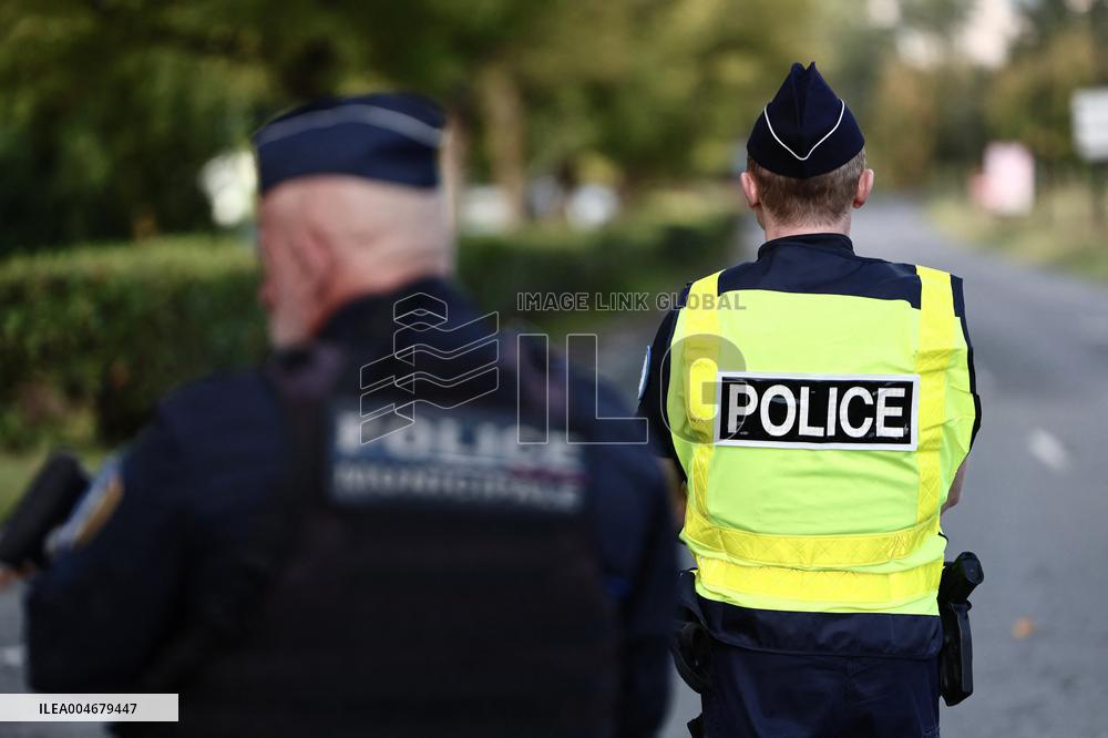 Bruno Retailleau During a Visit Focused on Municipal Police - Sartrouville