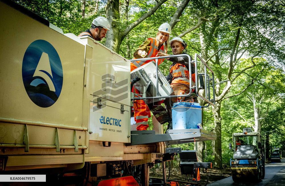 Queen Maxima Working Visit to Infra Sector - The Netherlands