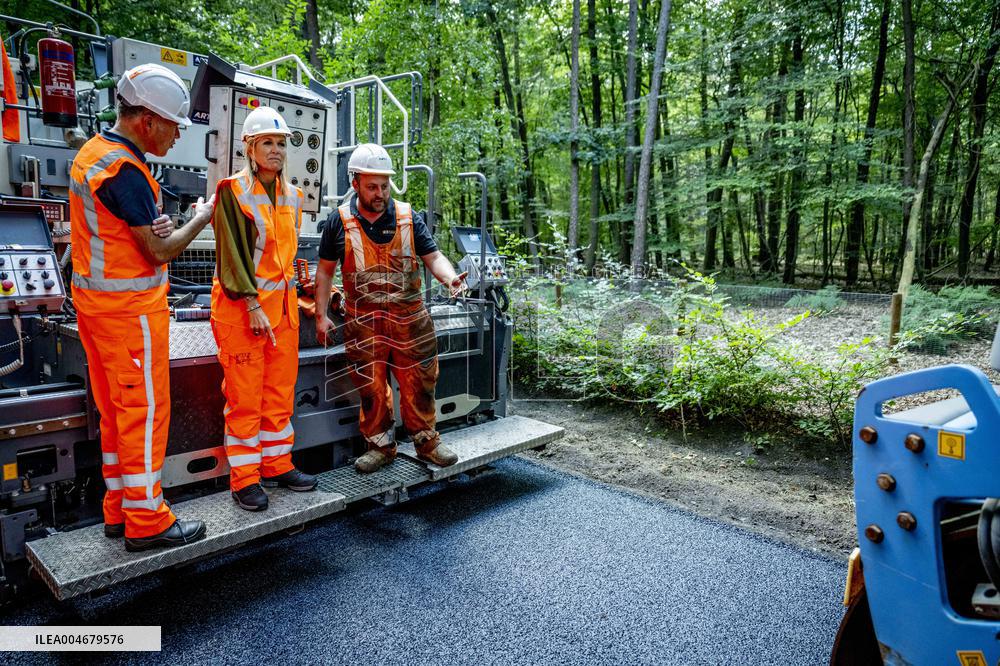 Queen Maxima Working Visit to Infra Sector - The Netherlands