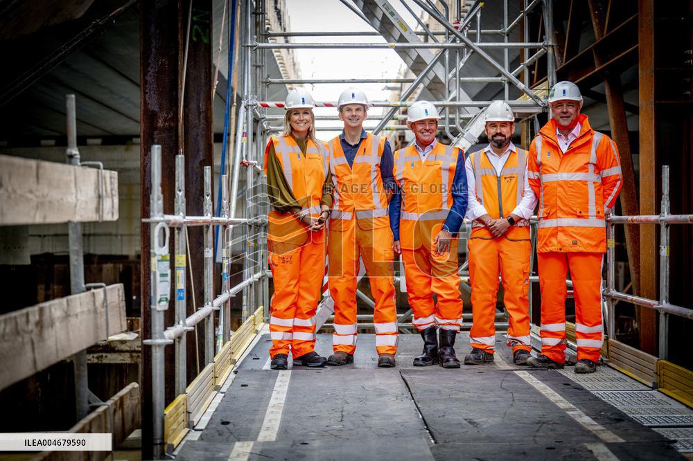 Queen Maxima Working Visit to Infra Sector - The Netherlands