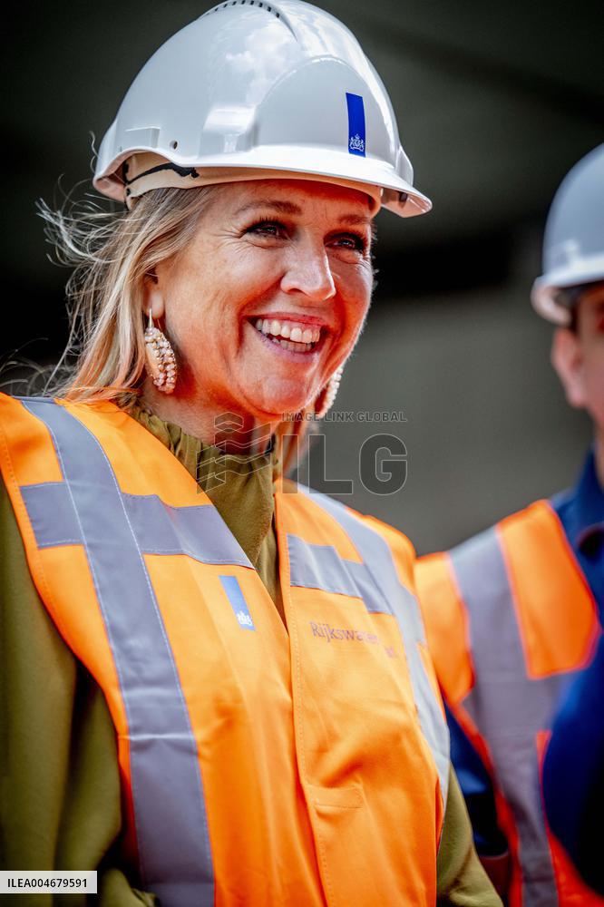 Queen Maxima Working Visit to Infra Sector - The Netherlands