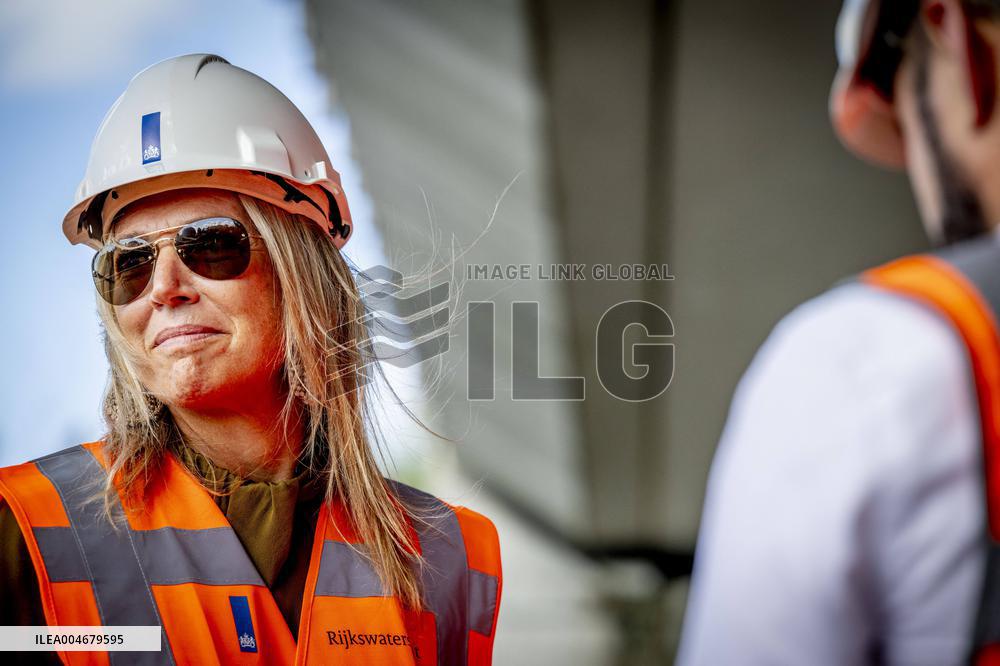 Queen Maxima Working Visit to Infra Sector - The Netherlands