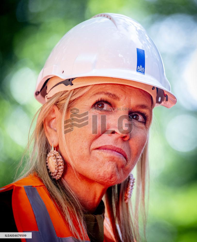 Queen Maxima Working Visit to Infra Sector - The Netherlands