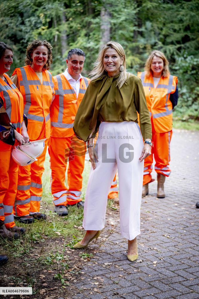 Queen Maxima Working Visit to Infra Sector - The Netherlands