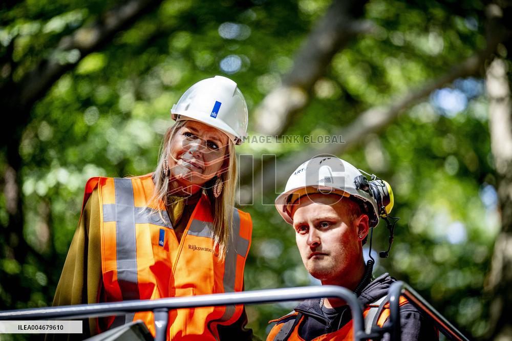 Queen Maxima Working Visit to Infra Sector - The Netherlands