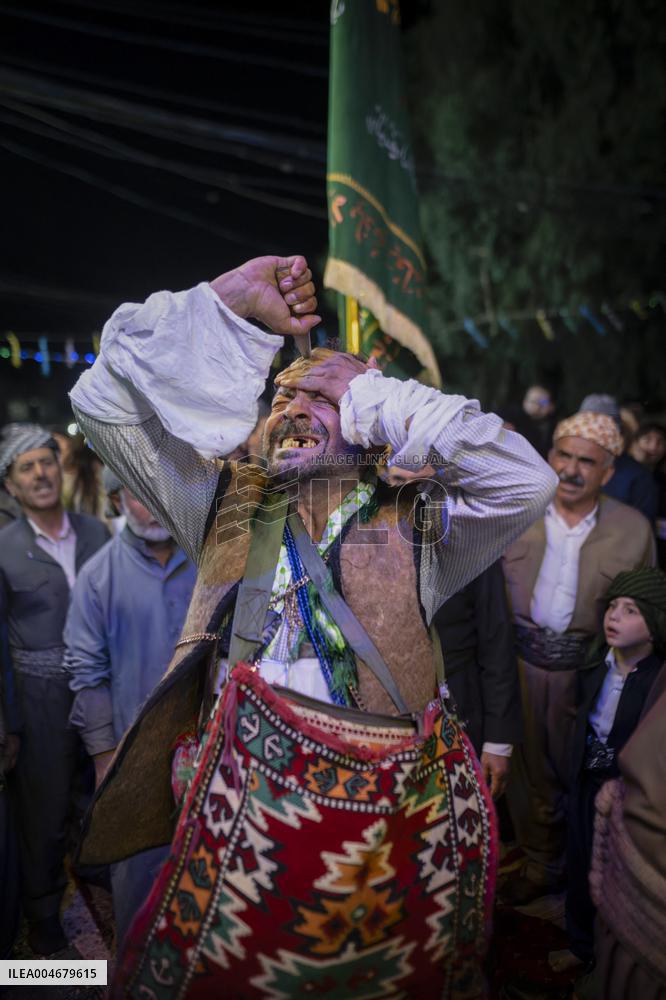 Erbil Dervishes Celebrate Prophets Birth - Iraq