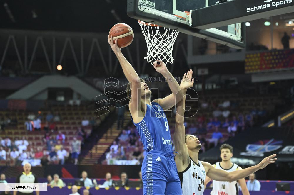 BASKET - Basket Internazionali - FIBA EuroBasket 2025 Belgium vs Israel