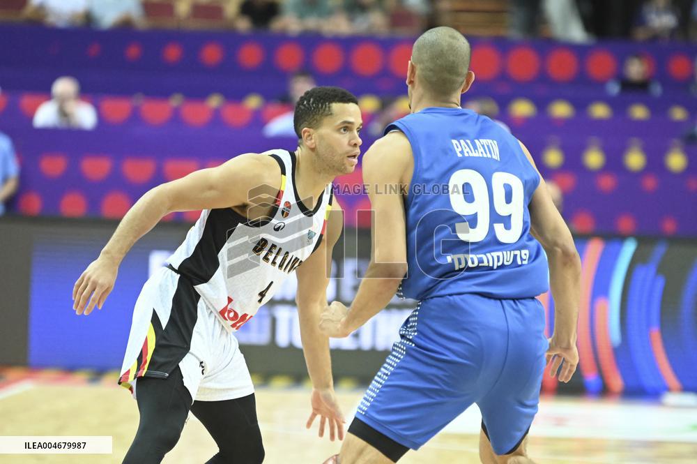 BASKET - Basket Internazionali - FIBA EuroBasket 2025 Belgium vs Israel