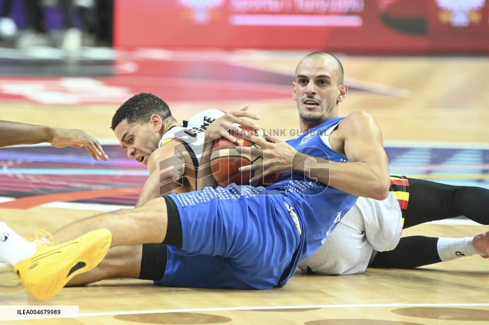 BASKET - Basket Internazionali - FIBA EuroBasket 2025 Belgium vs Israel