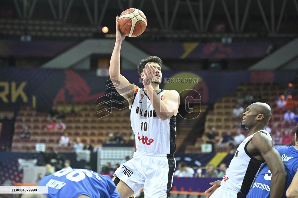 BASKET - Basket Internazionali - FIBA EuroBasket 2025 Belgium vs Israel