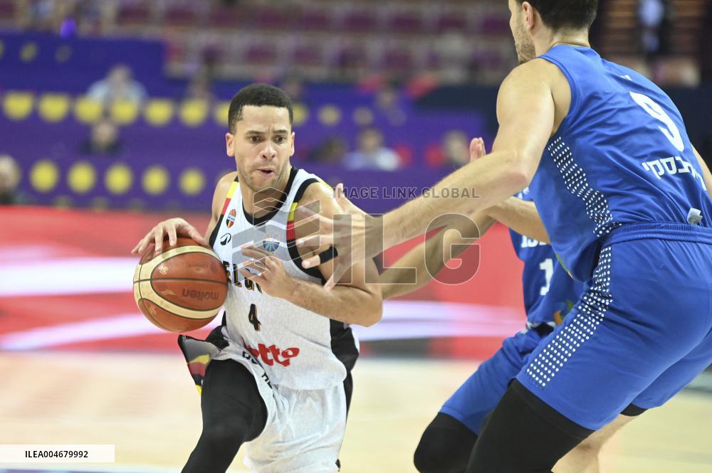 BASKET - Basket Internazionali - FIBA EuroBasket 2025 Belgium vs Israel