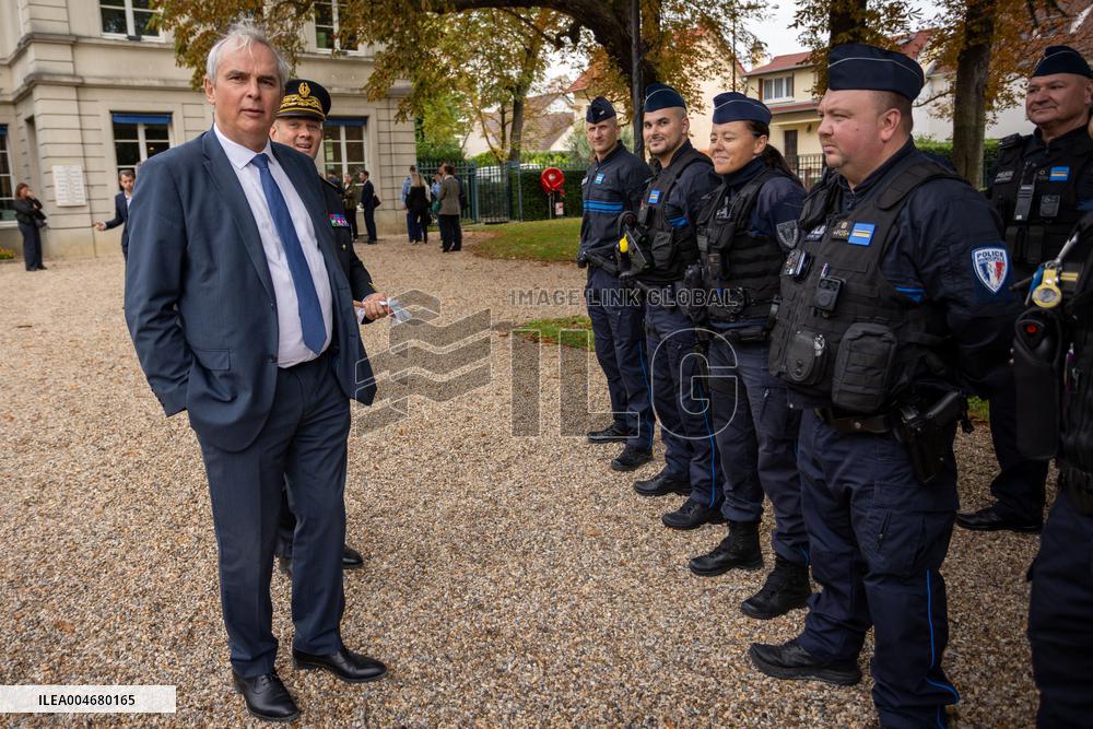 Bruno Retailleau Visit To Focused on Municipal Police - Sartrouville
