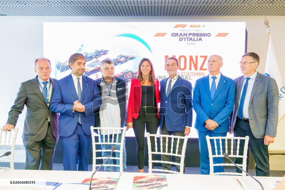 MOTORI - Formula 1 - Pirelli Gran Premio d'Italia 2025 - Press Conference