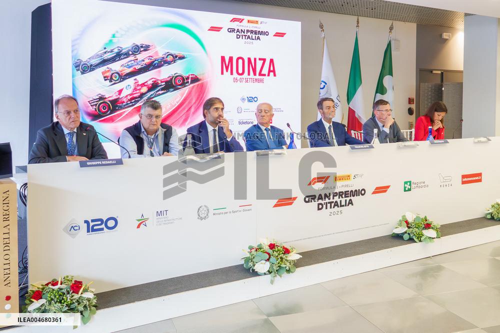MOTORI - Formula 1 - Pirelli Gran Premio d'Italia 2025 - Press Conference