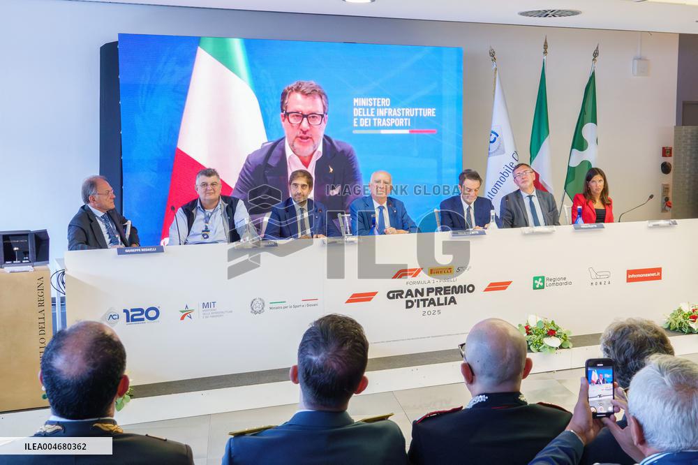 MOTORI - Formula 1 - Pirelli Gran Premio d'Italia 2025 - Press Conference