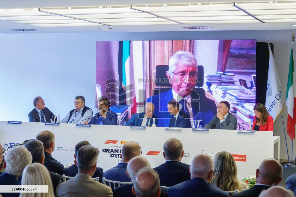MOTORI - Formula 1 - Pirelli Gran Premio d'Italia 2025 - Press Conference