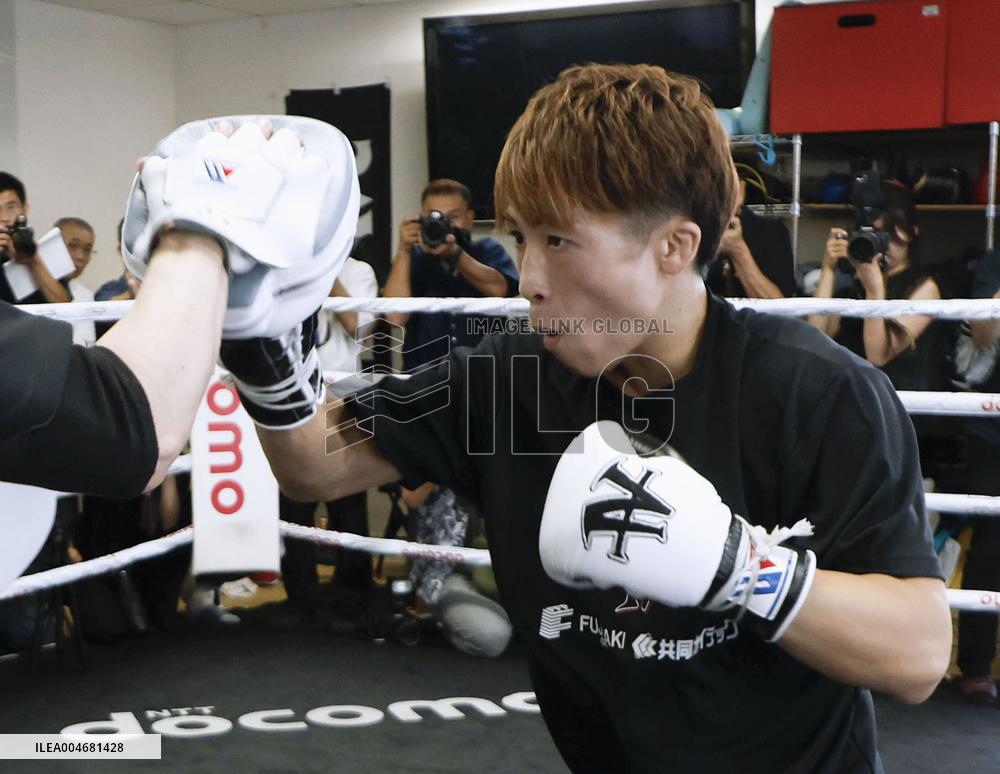 Boxing: Naoya Inoue opens training to media