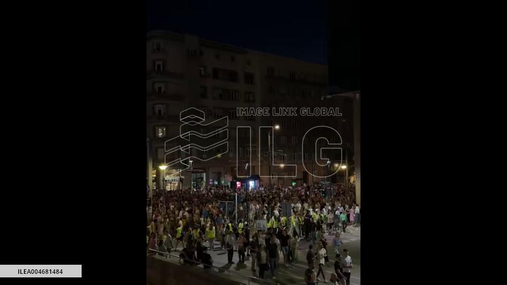 Serbia: Tens of Thousands March for Early Elections After Fatal Railway Collapse 2