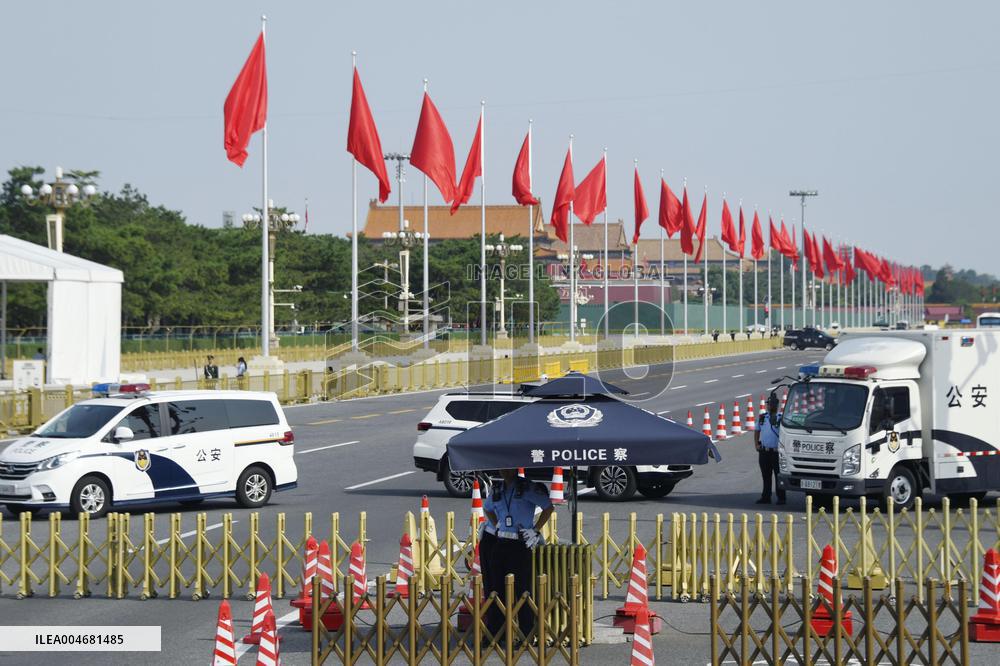Military parade in Beijing