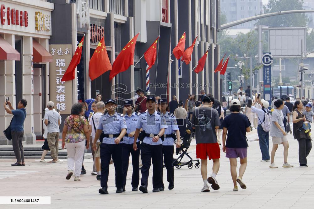 Military parade in Beijing
